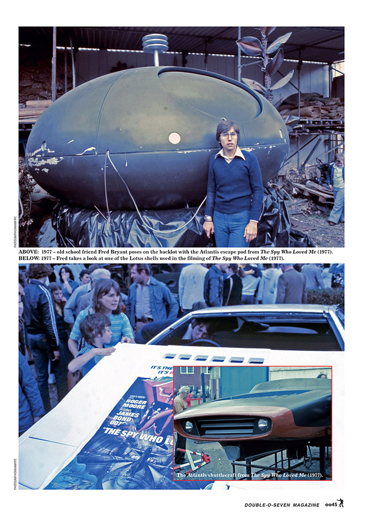 007 MAGAZINE 40th Anniversary Issue - 1983 Pinewood Studios Tour