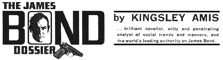 The James Bond Dossier Sunday Mirror graphic header
