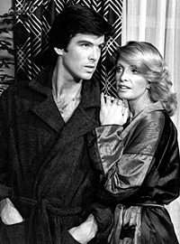 Pierce Brosnan with his wife Cassandra Harris