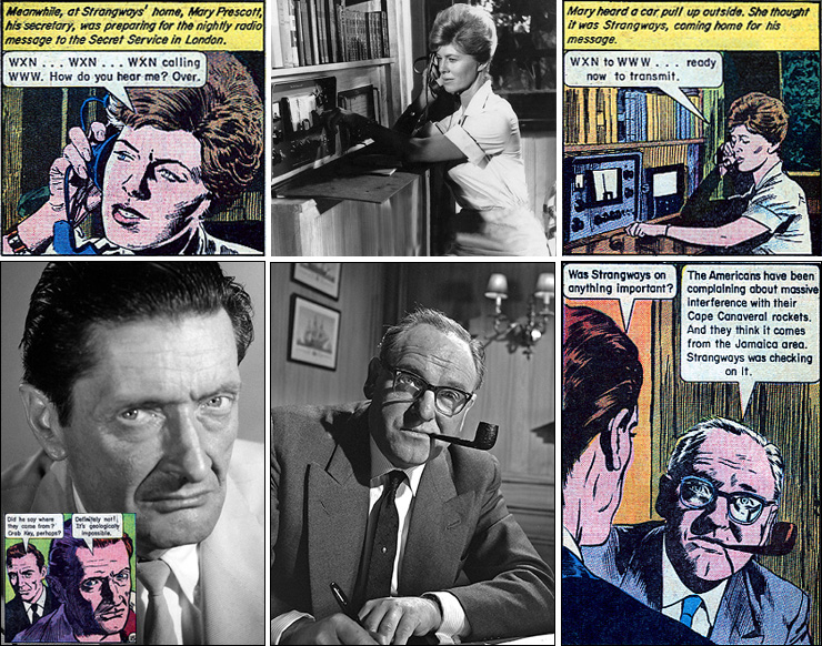 Doctor No comic book actor comparisons