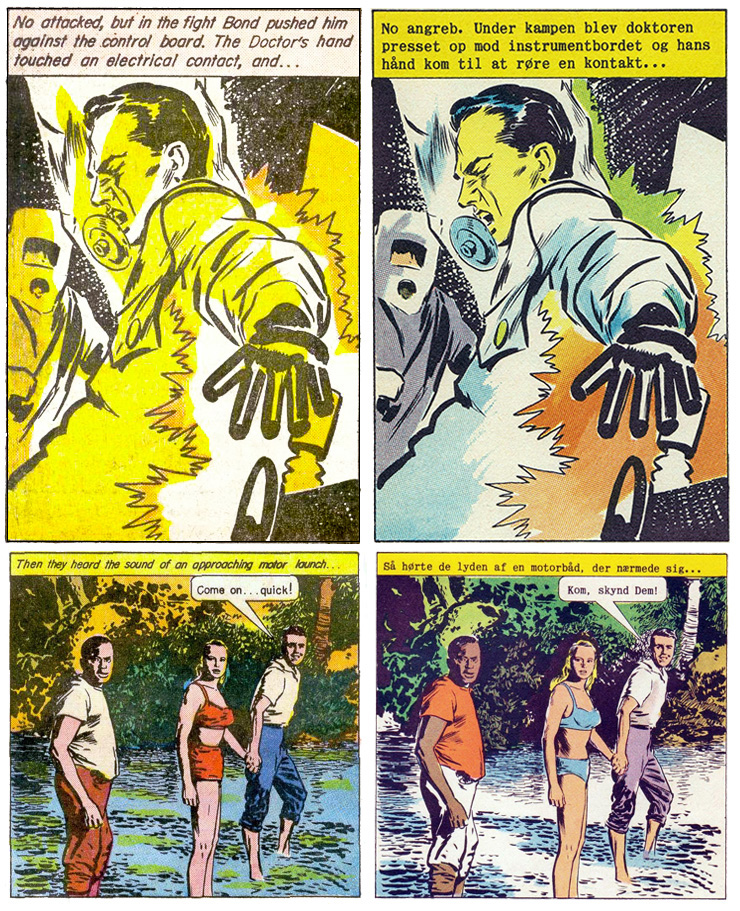 Classics Illustrated/Doctor No US SHOWCASE Comic Book comparison