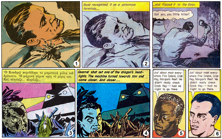 Doctor No comic book comparisons