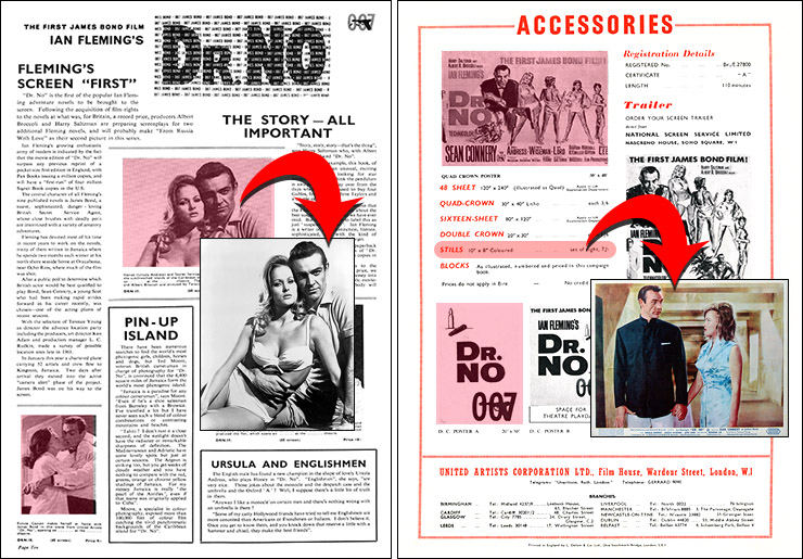 Dr. No (1962) Interactive Exhibitors’ Campaign Book