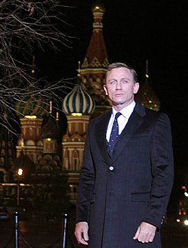 Daniel Craig in Red Square