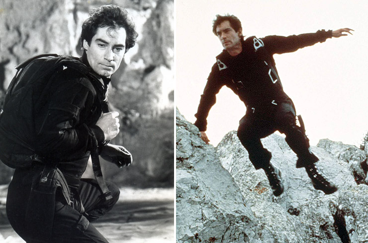 Timothy Dalton as James Bond in The Living Daylights (1987)