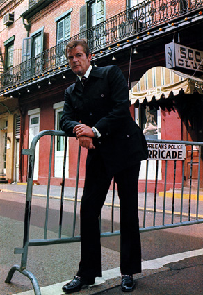 Roger Moore in New Orleans