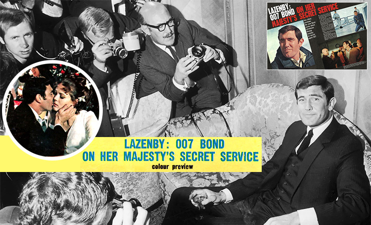George Lazenby announced as the new James Bond in 1968
