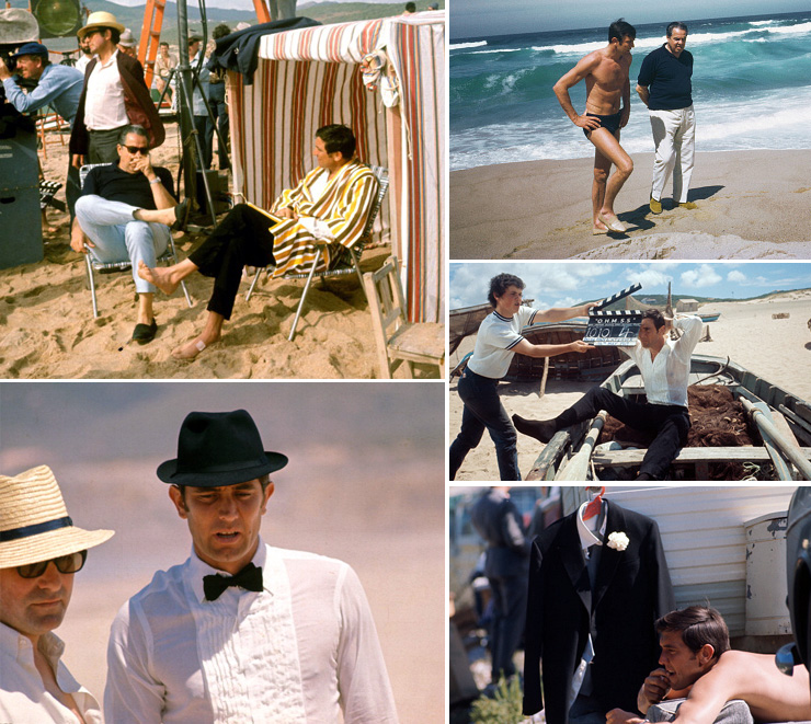 Behind-the-scenes in Portugal for the pre-title sequence of OHMSS