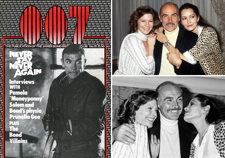 007 MAGAZINE Issue #15 | Pamela Salem, Sean Connery and Barbara Carrera