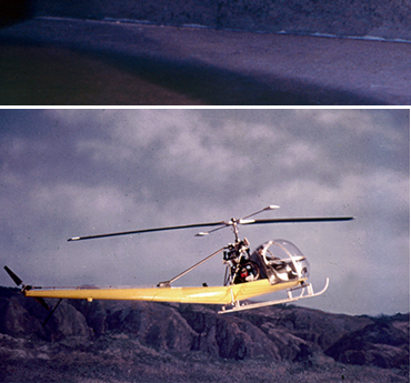 Miniature helicopter From Russia With Love (1963)
