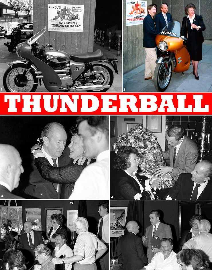 Thunderball 25th Anniversary screening at the National Film Theatre 1990