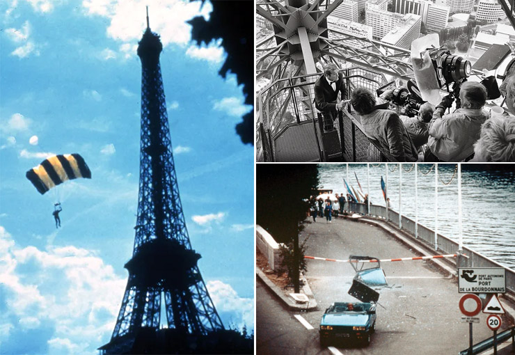 Location filming in Paris A View To A Kill (1985)