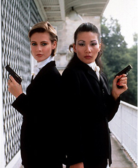 Alison Doody as Jenny Flex and Papillon Soo Soo as Pan Ho