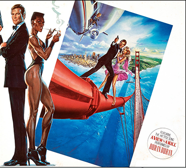  A View To A Kill (1985) US poster artwork by Daniel Goozee