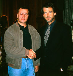 Graham Rye meets Pierce Brosnan