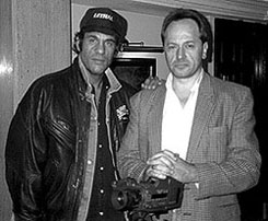 Graham Rye with Robert Davi