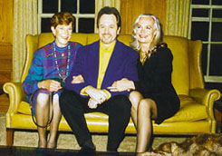 Graham Rye with Lois Maxwell & Shirley Eaton