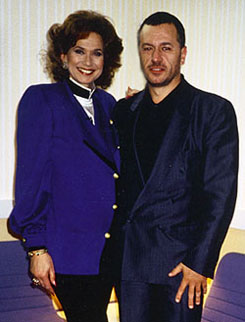 Graham Rye with Valerie Leon