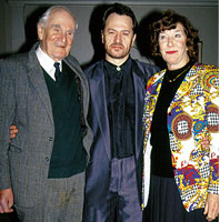 Graham Rye with Desmond Llewelyn and Lois Maxwell at the 1993 Event