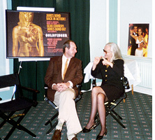 Guy Hamilton and Shirley Eaton at the 1996 Event