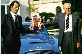 Graham Rye with Desmond Llewelyn 1992 Convention