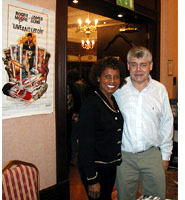 Duncan Carter and Gloria Hendry