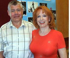 Duncan Carter with Luciana Paluzzi