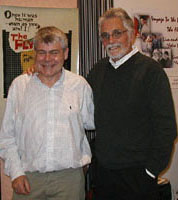 Duncan Carter with David Hedison