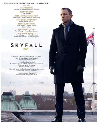 Skyfall For Your Consideration poster