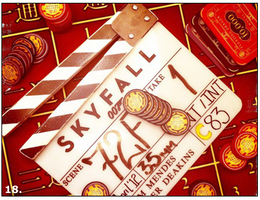 The stakes are high on the Skyfall set today...