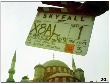 4/5/2012 Filming of Skyfall continues in the beautiful city of Istanbul...