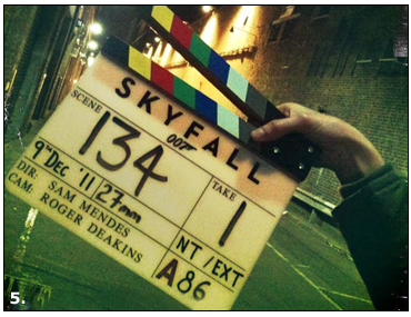 We're wrapped up warm this evening - Skyfall night shooting 9/12/11 
