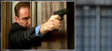 Ralph Fiennes takes aim in Skyfall