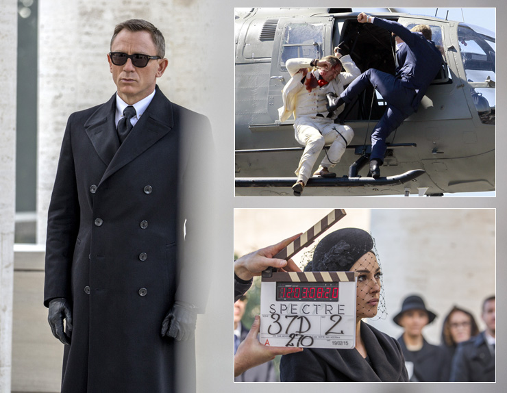 SPECTRE behind-the-scenes 