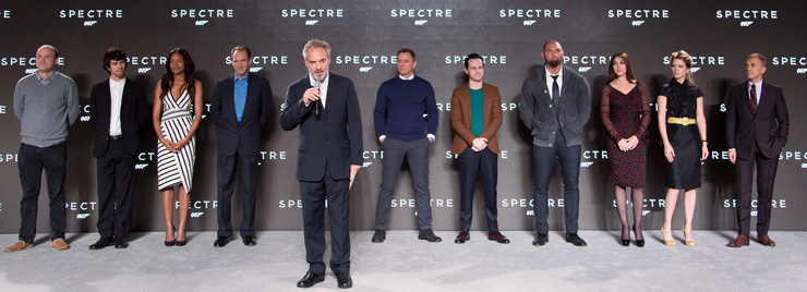 SPECTRE press conference Pinewood Studios 4 December 2014