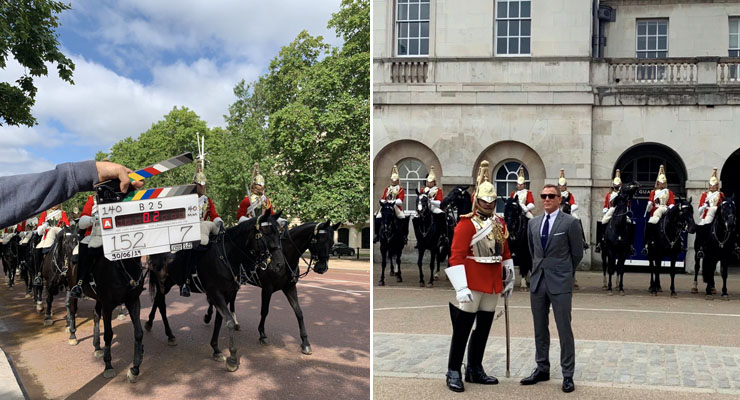 BOND 25 filming in London