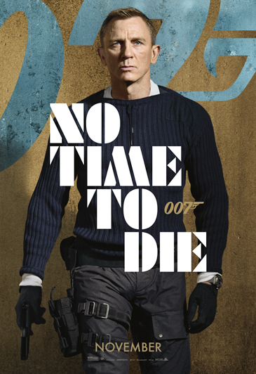 No Time To Die poster revised with new November release date 