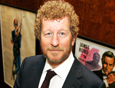 Sebastian Faulks at the BOND BOUND exhibition