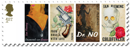 Jonathan Cape covers mock-up stamps