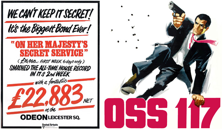 On Her Majesty's Secret Service box-office/OSS 117 John Gavin