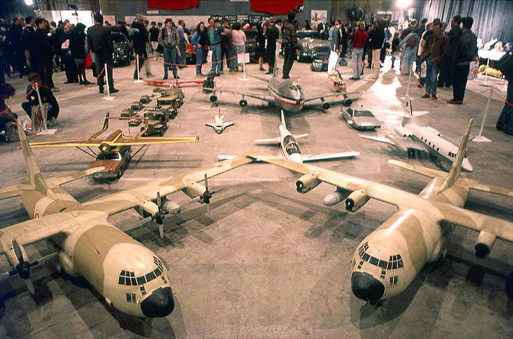 James Bond Props exhibition 'B' Stage Pinewood Studios September 1990