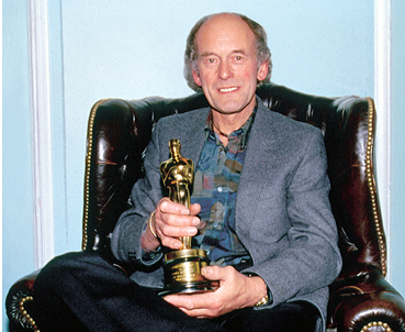 Norman Wanstall with his OSCAR