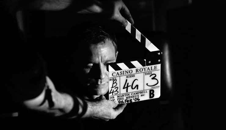 Casino Royale clapperboard