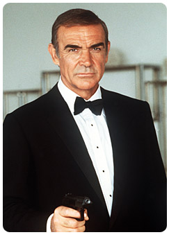 Sean Connery as James Bond