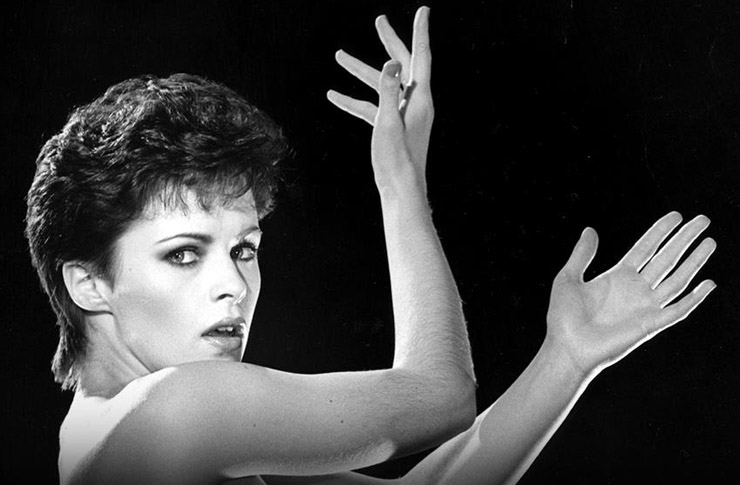 Sheena Easton in th emain titles of For Your Eyes Only (1981)