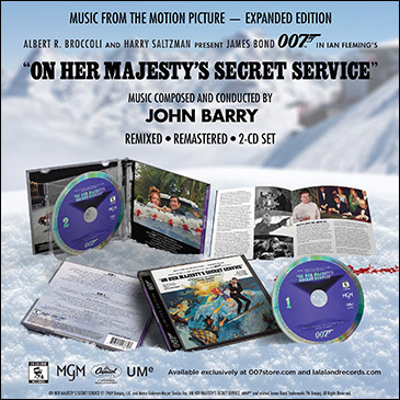 On Her Majesty's Secret Service La-La Land Limited Edition CD