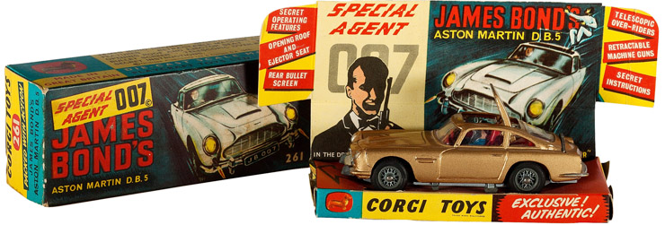 Corgi 261  Aston Martin DB5 (1965)