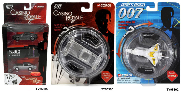 Corgi Casino Royale Showcase editions (2006)