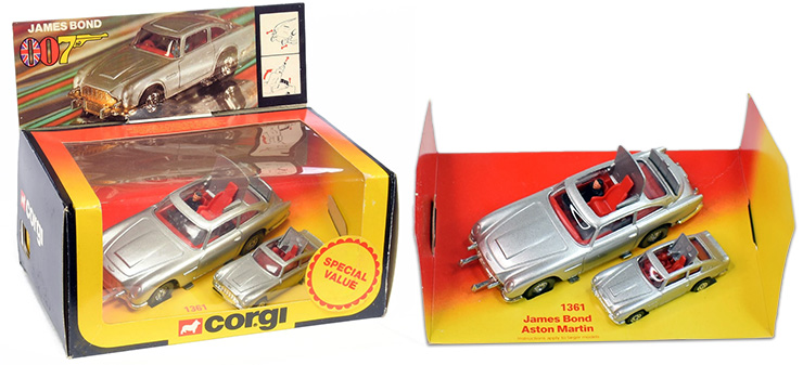 CORGI 1361  Aston Martin Twin Pack (1982)