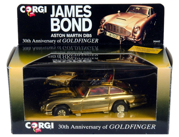 Aston Martin - V8 James Bond - Corgi - 1/36 - Voiture miniature